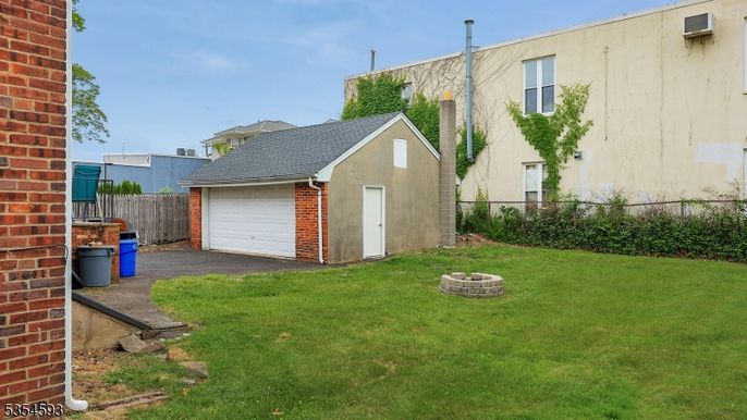 Backyard, Detached Garage, Exterior