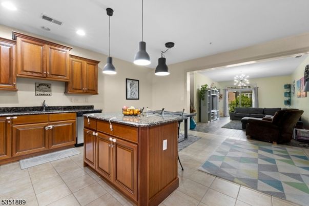 Interior, Kitchen, Living room, Pendant Lights, Recessed Lighting