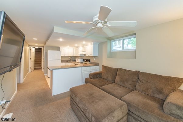 Interior, Kitchen, Living room, Recessed Lighting