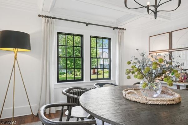 Dining room, Interior, Wood Texture Flooring