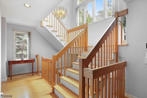 Chandelier, Interior, Recessed Lighting, Wood Texture Flooring