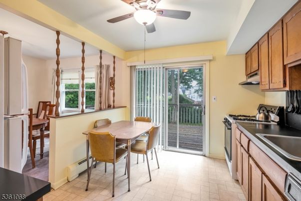 Dining room, Interior, Kitchen