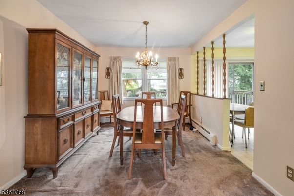 Chandelier, Dining room, Interior
