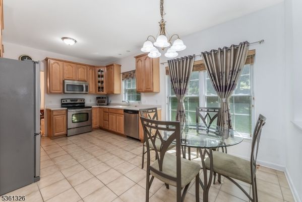 Dining room, Interior, Kitchen, Stainless Steel Appliances