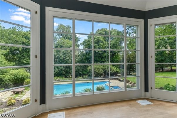 Interior, Sun Room, Wood Texture Flooring