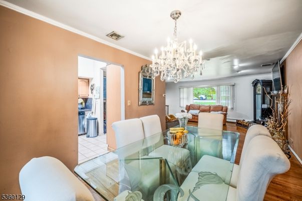 Chandelier, Dining room, Interior, Living room, Wood Texture Flooring