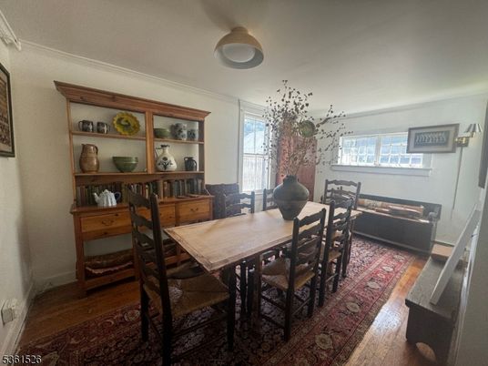 Dining room, Interior, Wood Texture Flooring