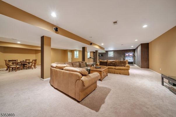 Dining room, Interior, Living room, Recessed Lighting