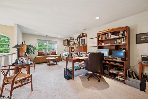 Home Office, Interior, Living room, Recessed Lighting