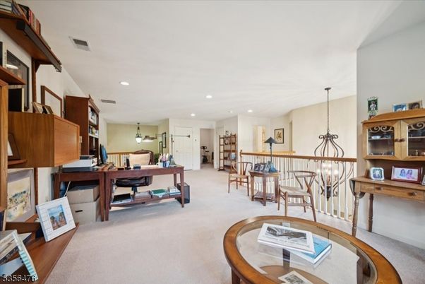 Home Office, Interior, Pendant Lights, Recessed Lighting