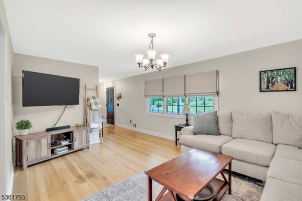 Chandelier, Interior, Living room, Wood Texture Flooring