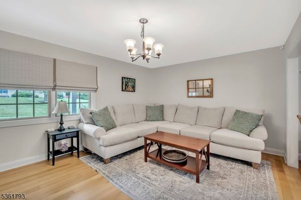 Chandelier, Interior, Living room, Wood Texture Flooring