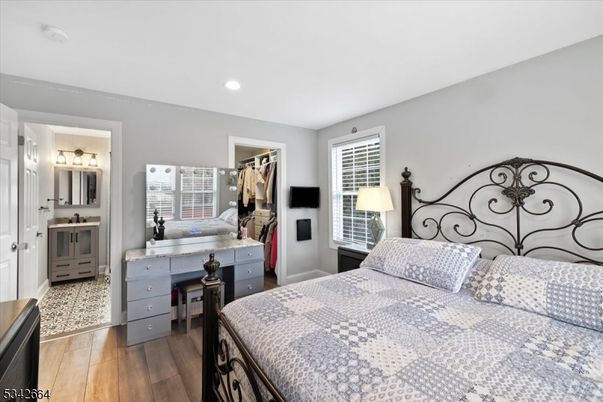 Bathroom, Bedroom, Interior, Recessed Lighting, Wood Texture Flooring