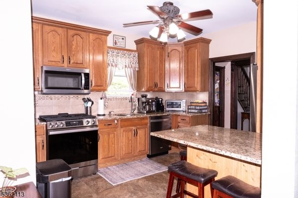 Interior, Kitchen, Stainless Steel Appliances