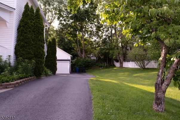 Backyard, Detached Garage, Exterior