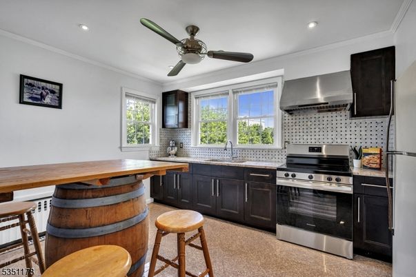 Interior, Kitchen, Recessed Lighting, Stainless Steel Appliances
