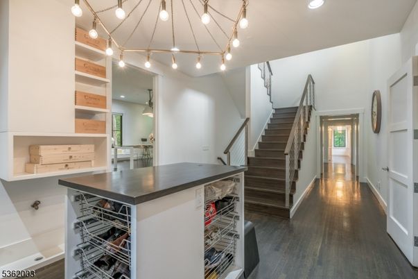 Interior, Pendant Lights, Recessed Lighting, Wood Texture Flooring