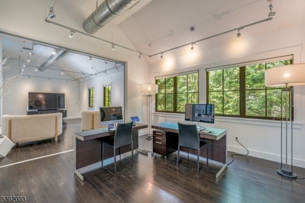 Home Office, Interior, Wood Texture Flooring