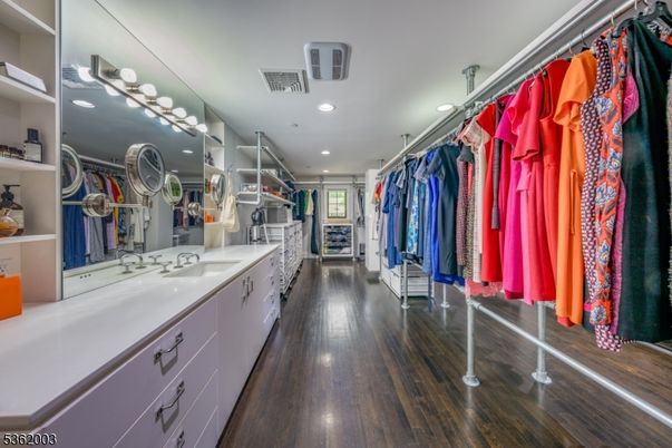 Interior, Recessed Lighting, Walk-in Closets, Wood Texture Flooring