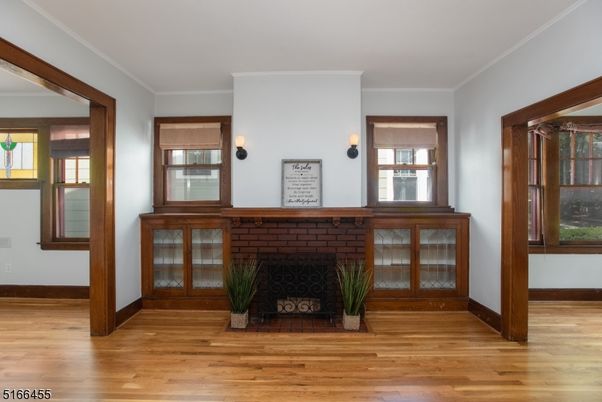Fireplace, Interior, Wood Texture Flooring