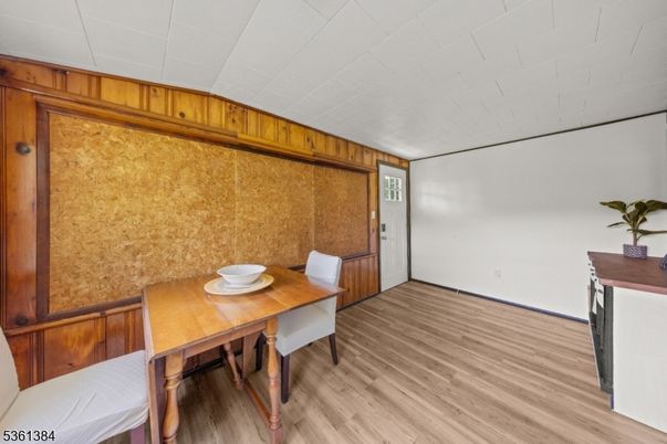 Dining room, Interior, Wood Texture Flooring