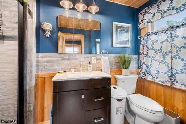 Bathroom, Interior, Wooden Ceilings