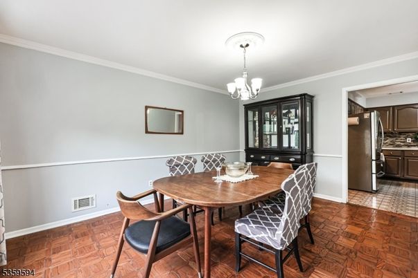 Chandelier, Dining room, Interior, Kitchen, Wood Texture Flooring