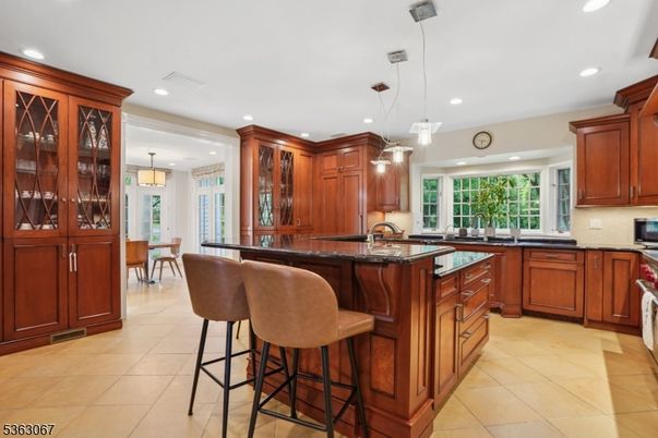 Dining room, Interior, Kitchen, Pendant Lights, Recessed Lighting