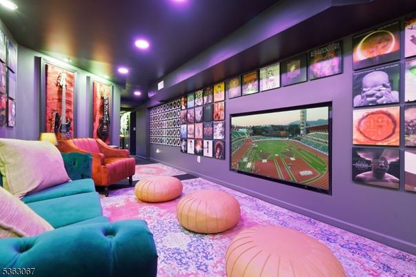 Interior, Recessed Lighting, Theatre Room