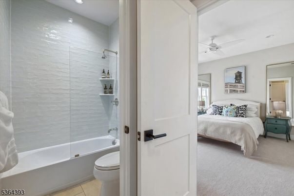 Bathroom, Bedroom, Glass Shower, Interior, Recessed Lighting