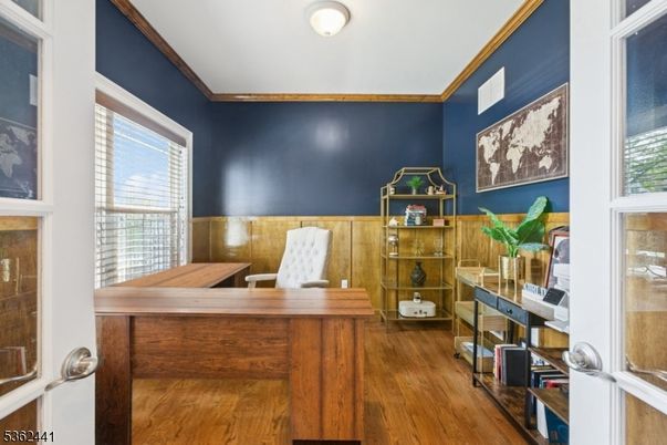 Home Office, Interior, Wood Texture Flooring