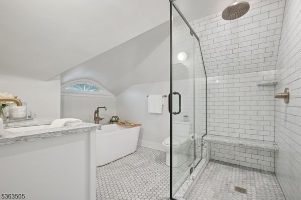 Bathroom, Free Standing Baths, Glass Shower, Interior