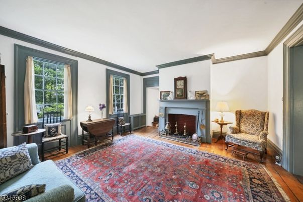 Fireplace, Interior, Wood Texture Flooring
