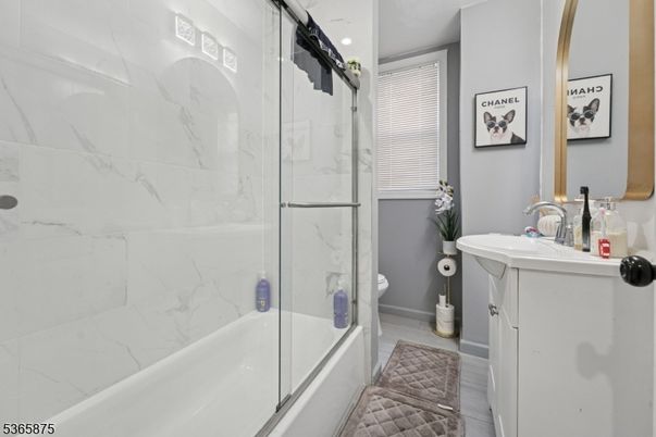 Bathroom, Glass Shower, Interior, Marble Walls