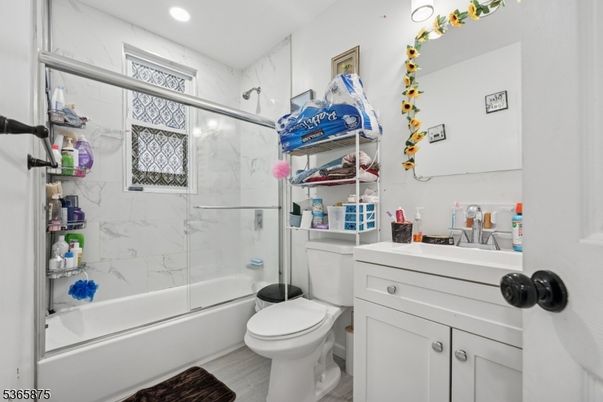 Bathroom, Glass Shower, Interior, Marble Walls, Recessed Lighting