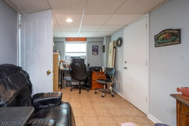 Home Office, Interior, Recessed Lighting