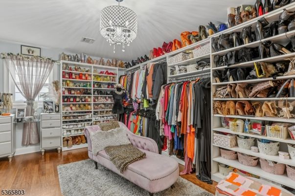 Chandelier, Interior, Pendant Lights, Walk-in Closets, Wood Texture Flooring