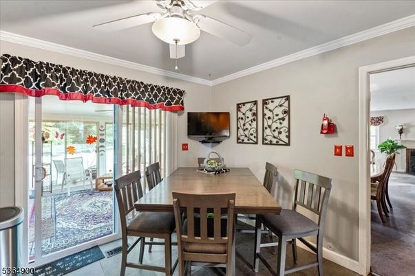 Dining room, Interior