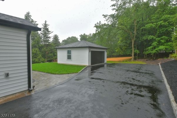 Backyard, Detached Garage, Exterior