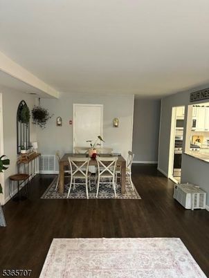 Dining room, Interior, Wood Texture Flooring