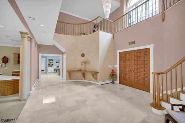 Chandelier, Interior, Recessed Lighting