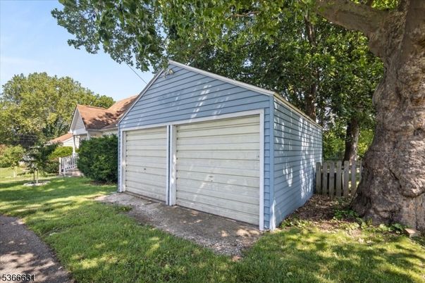 Backyard, Detached Garage, Exterior