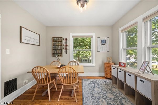 Dining room, Interior, Wood Texture Flooring