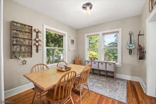 Dining room, Interior, Wood Texture Flooring