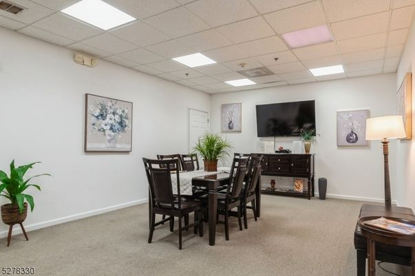 Dining room, Interior, Recessed Lighting