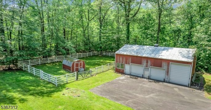 Backyard, Detached Garage, Exterior