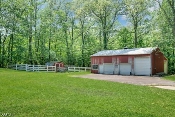 Backyard, Detached Garage, Exterior