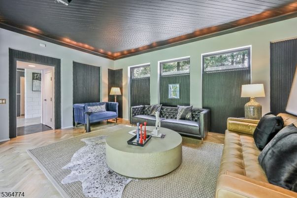 Interior, Living room, Recessed Lighting, Wooden Ceilings, Wood Texture Flooring