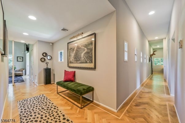 Interior, Recessed Lighting, Wood Texture Flooring