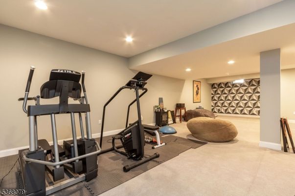 Fitness Equipment, Interior, Recessed Lighting